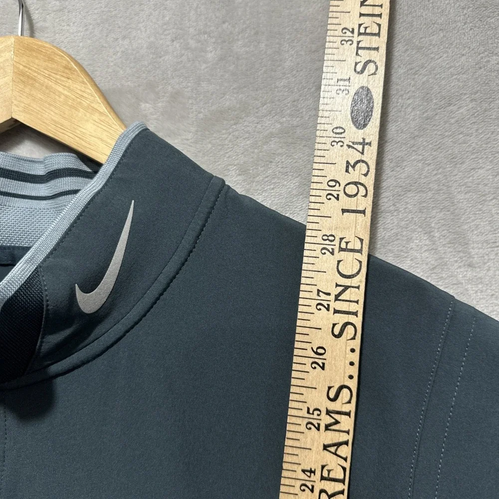Nike Golf Tour Performance Vest Men's Size XL Gray 1/4 Zip Dri-Fit